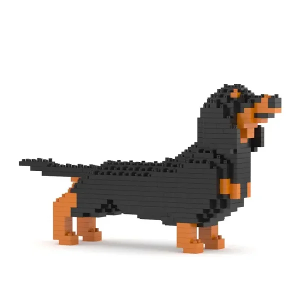 Jeux De Construction mini Dachshund 390pcs En Briques JECKA