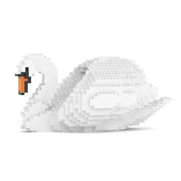 Jeux De Construction Cygne 1170pcs En Briques JECKA