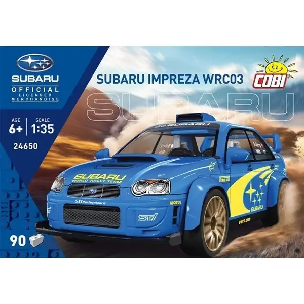 Jeux De Construction COBI24650 SUBARU IMPREZA WRC 2003 En Briques