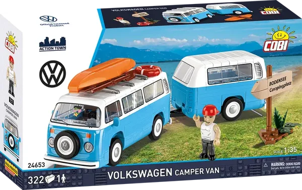 Jeux De Construction VOLKSWAGEN T2b Camping COBI en Briques