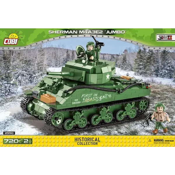 Jeux De Construction 2550 Sherman M4A3E2 Jumbo COBI En Briques
