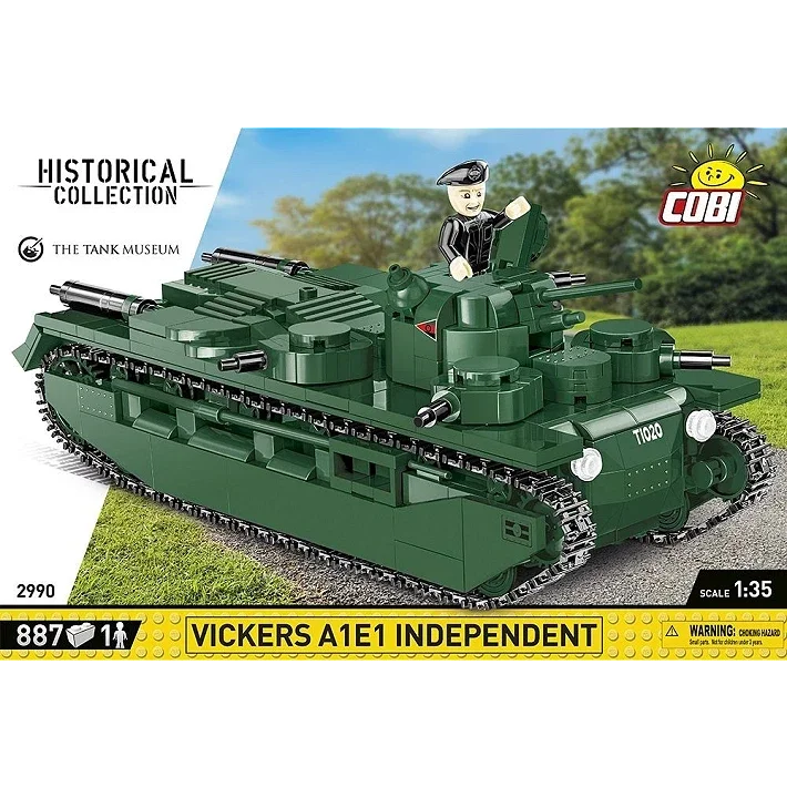 Jeux De Construction Jeux De Construction Cobi 2990 VICKERS A1E1 INDEPENDENT En BriquesEn Briques