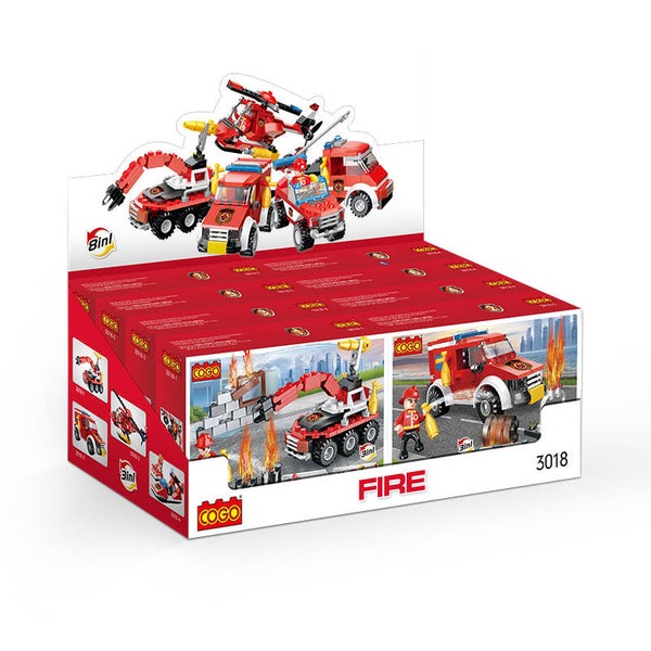 Jeux De Construction Pompiers 8in1 Full Set En Briques