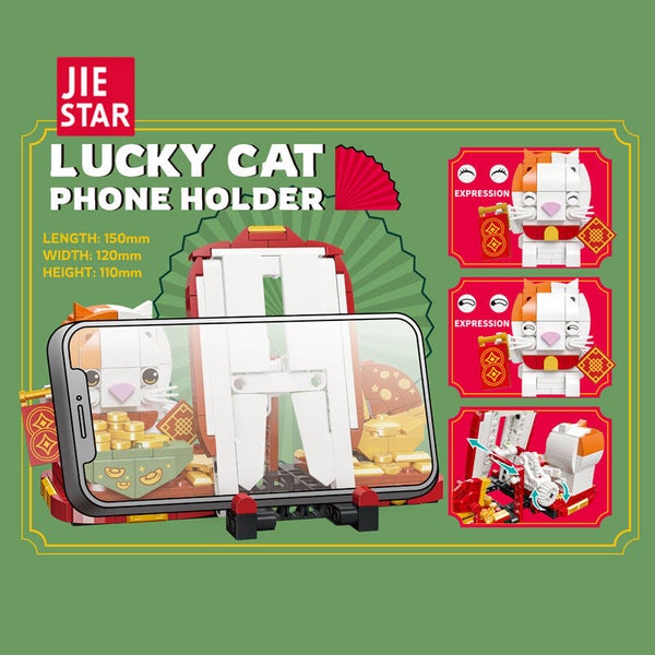 Jeux De Construction Support Smartphone Lucky Cat En Briques