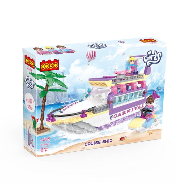 Jeux De Construction Bateau Croisière De Princesse En Briques
