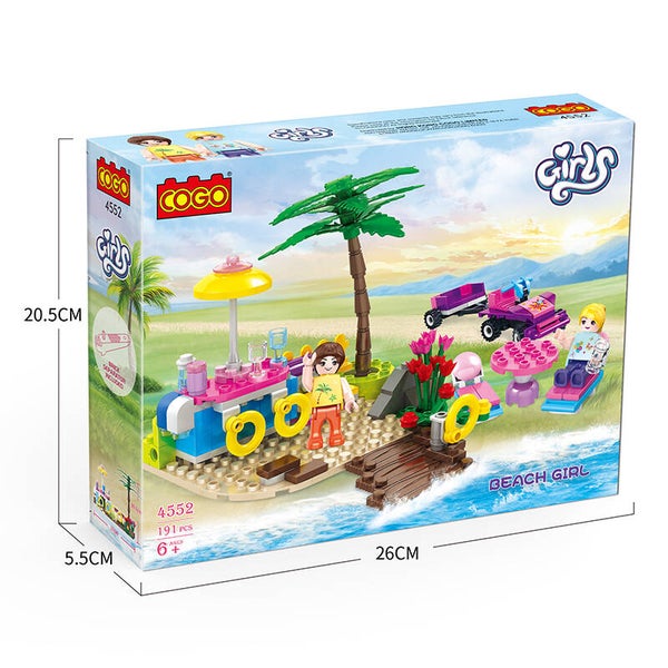 Jeux De Construction Bar Plage Girls En Briques