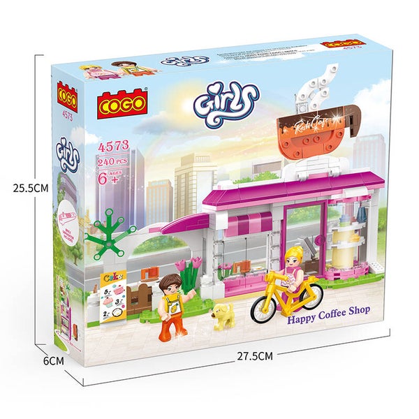 Jeux De Construction Coffee Shop Girls En Briques