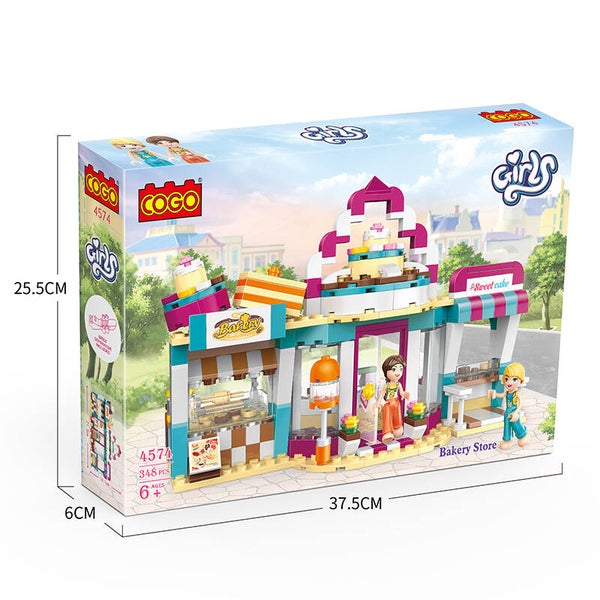 Jeux De Construction Bakery Store Girls En Briques