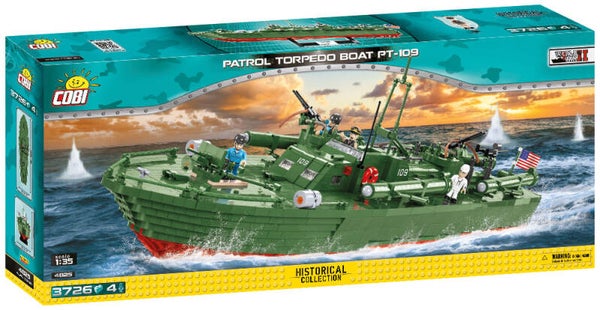 Jeux De Construction PATROL TORPEDO BOAT PT-109 COBI En Briques