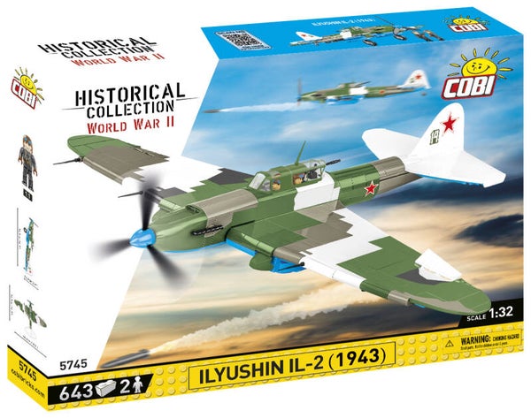 Jeux De Construction ILYUSHIN II 02 SHTURMOVIK COBI en Briques