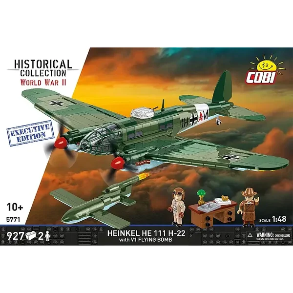 Jeux De Construction COBI 5771 HEINKEL HE 111 H-22 En Briques