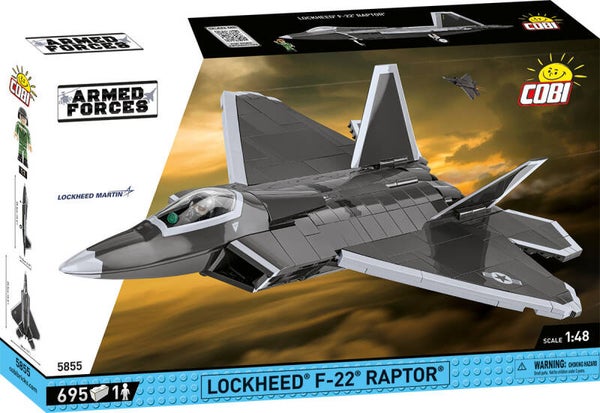Jeux De Construction 5855 LOCKHEED F22 RAPTOR En Briques