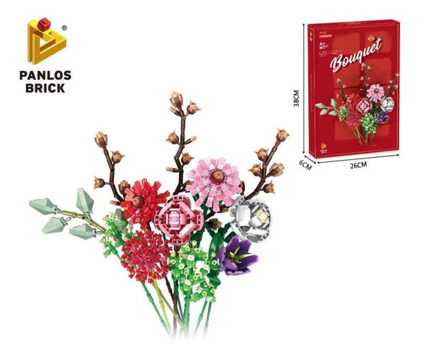Jeux De Construction Bouquet de Fleurs En Briques