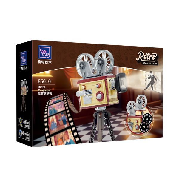 Jeux De Construction Retro Projecteur  En Briques