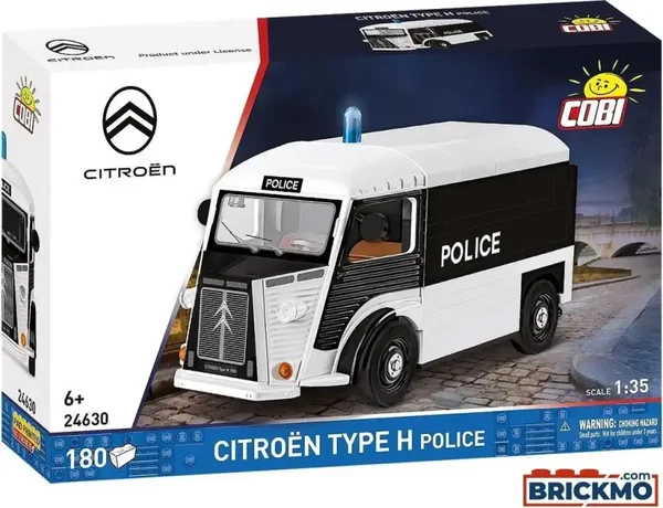 Jeux De Construction  Citroën Type H (1947-1981) Police COBI en Briques