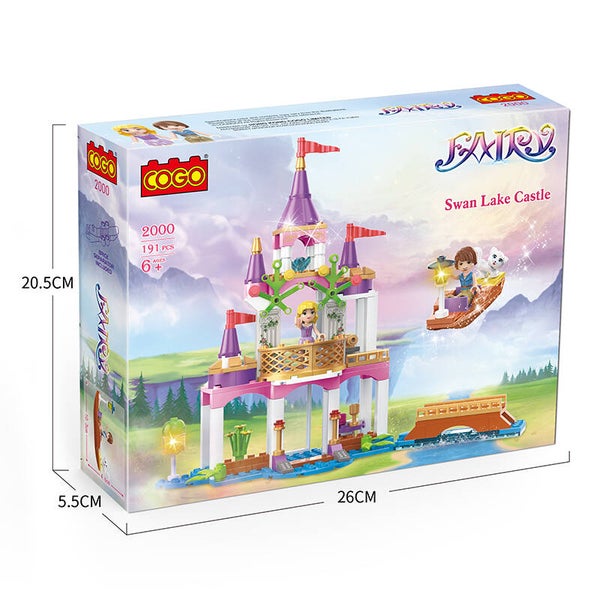 Jeux De Construction Château Rose En Briques