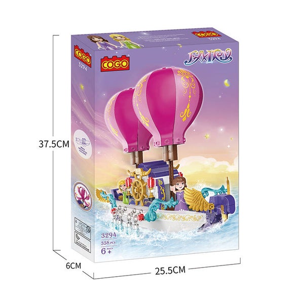 Jeux De Construction Montgolfière De Princesse En Briques