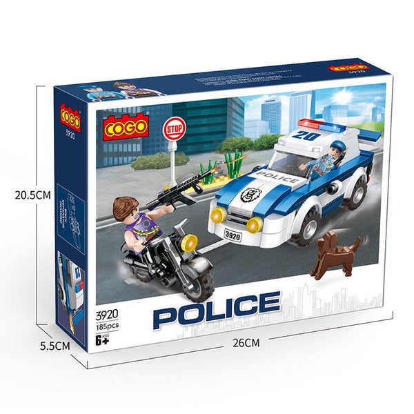Jeux De Construction Police Voiture Moto En Briques