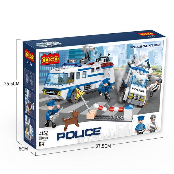 Jeux De Construction Set Police En Briques