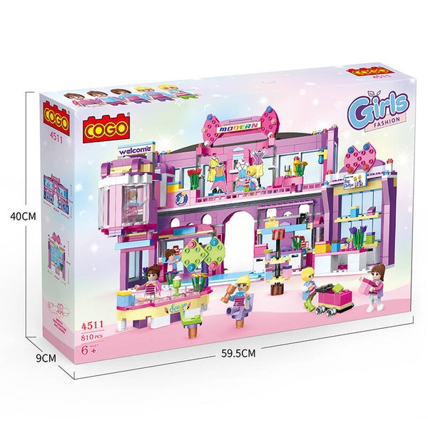 Jeux De Construction Supermarché Girls En Briques