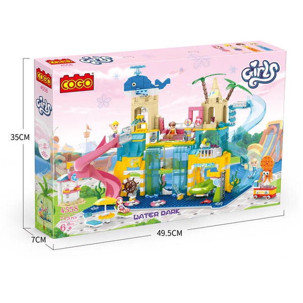 Jeux De Construction Aqua Park Girls En Briques