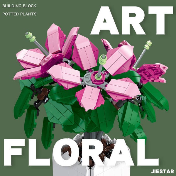 Jeux De Construction Fleurs En Briques