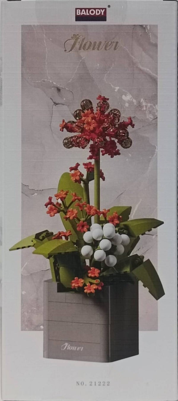 Jeux De Construction  Fleur en Briques Mini En Briques