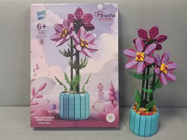 Jeux De Construction Fleurs En Briques