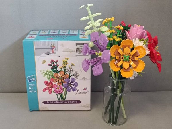 Jeux De Construction Bouquet de Fleurs En Briques