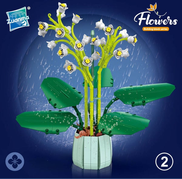 Jeux De Construction Fleurs En Briques
