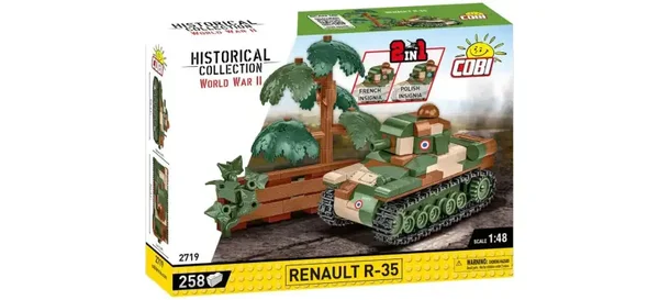 Jeux De Construction RENAULT R-35 258 KL. COBI En Briques