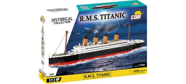 Jeux De Construction Titanic COBI 593 PCS 1:700  En Briques