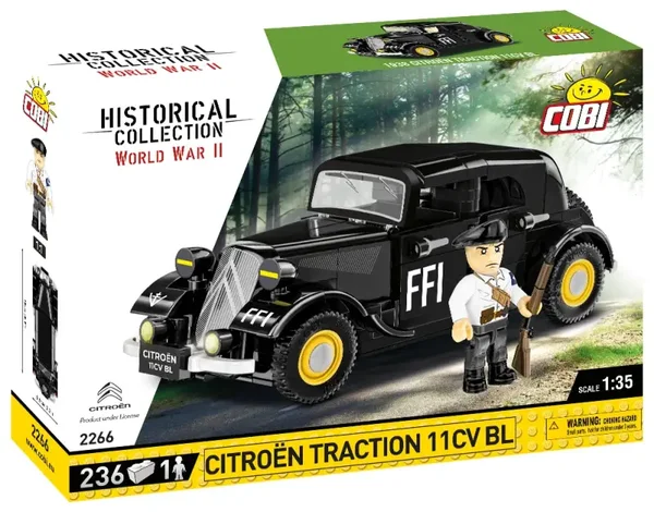 Jeux De Construction Voiture CITROËN TRACTION 11CV BL COBI en Briques