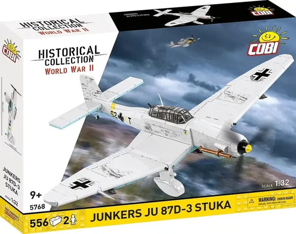 Jeux De Construction Cobi 5768 Deutsche Luftwaffe Junkers Ju-87 D-3 Stuka WW2 556 blocs de construction En Briques