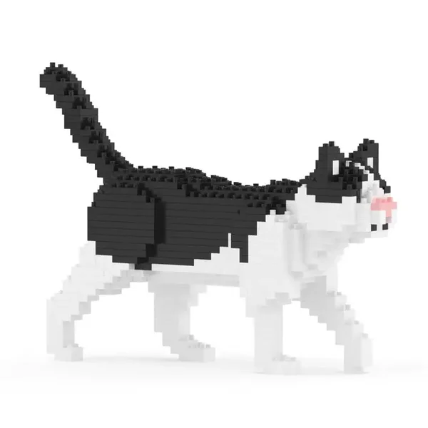 Jeux De Construction Mini Chat en Briques JEKCA