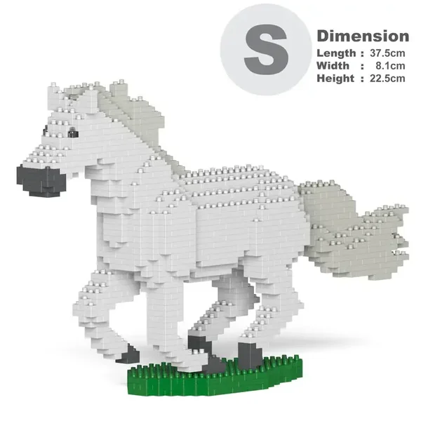 Jeux De Construction Cheval En Briques  JEKCA