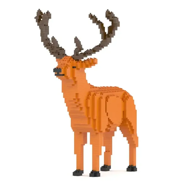 Jeux De Construction Cerf En Briques JEKCA