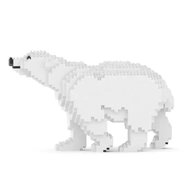 Jeux De Construction l'Ours Polaire En Briques JEKCA