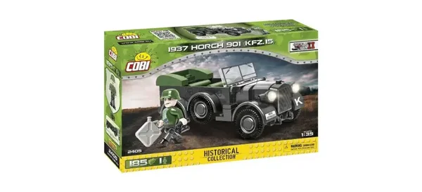 Jeux De Construction Voiture voiture-allemande-horch-901-kfz15-1937-COBI-2405 en Briques