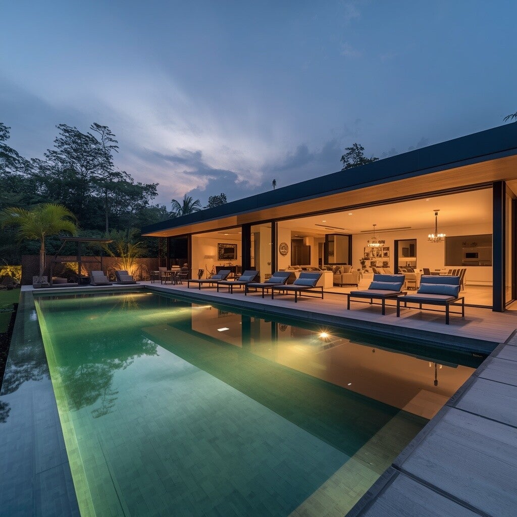 Residencia de Lujo con Piscina