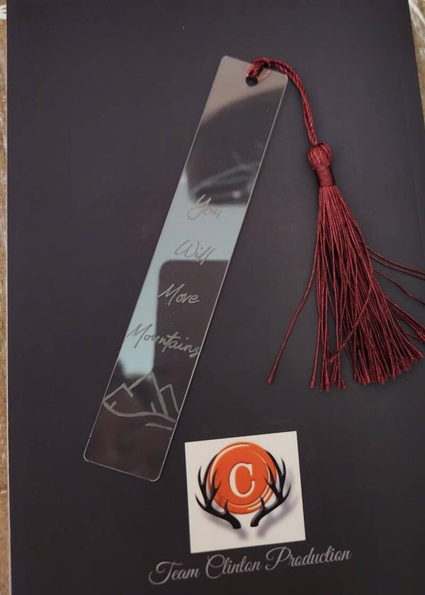 Move Mountains Bookmark
