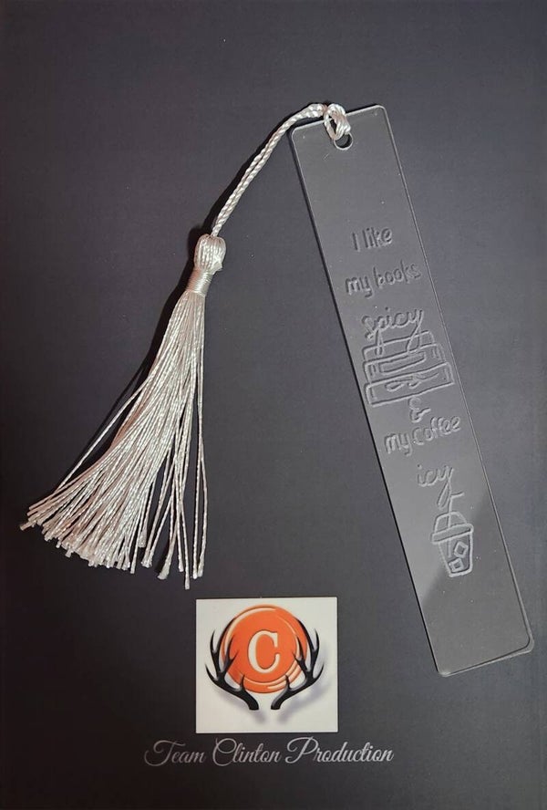 Books and Coffee Bookmark