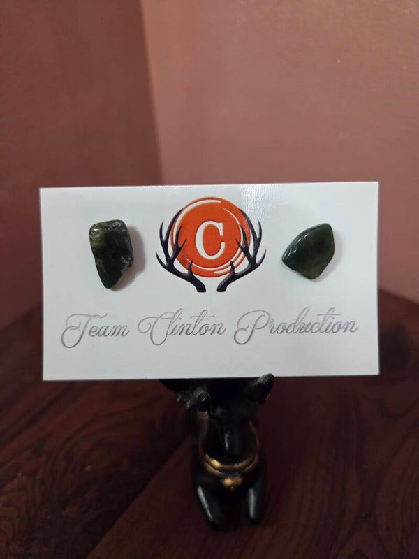 Moss Agate Earrings