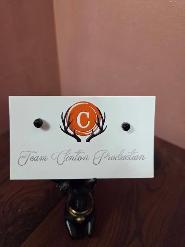 Obsidian Earrings