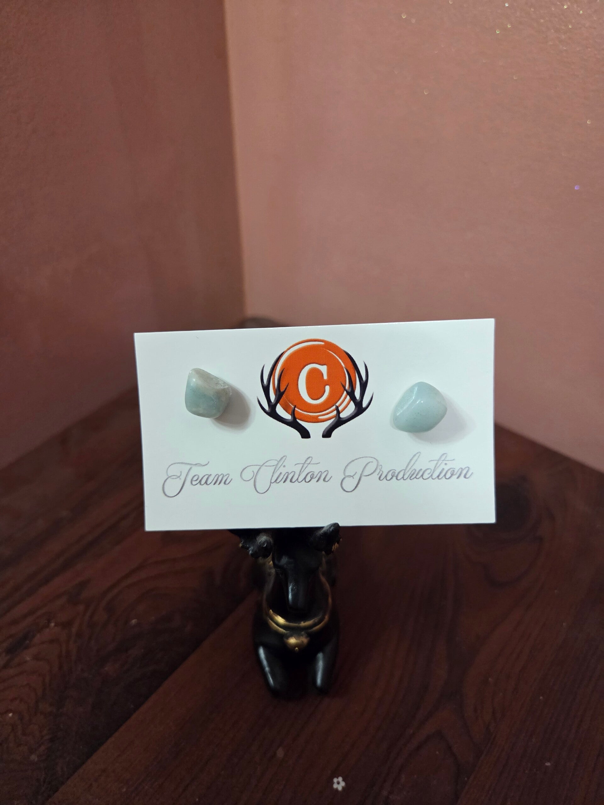 Caribbean Calcite Cube Earrings