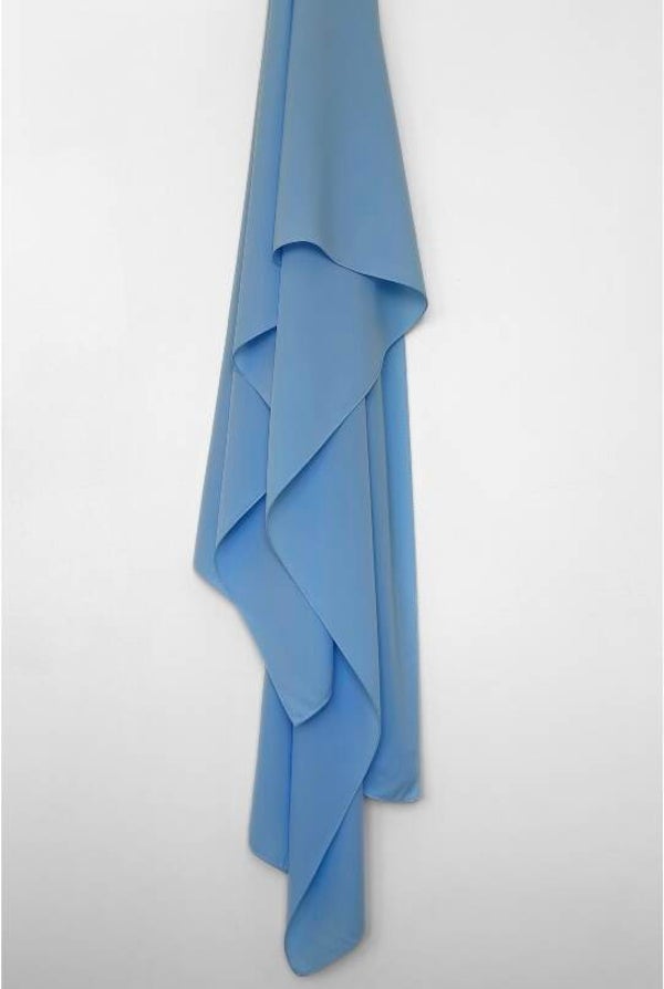 Hijab en Soie de Médine - Bleu ciel -