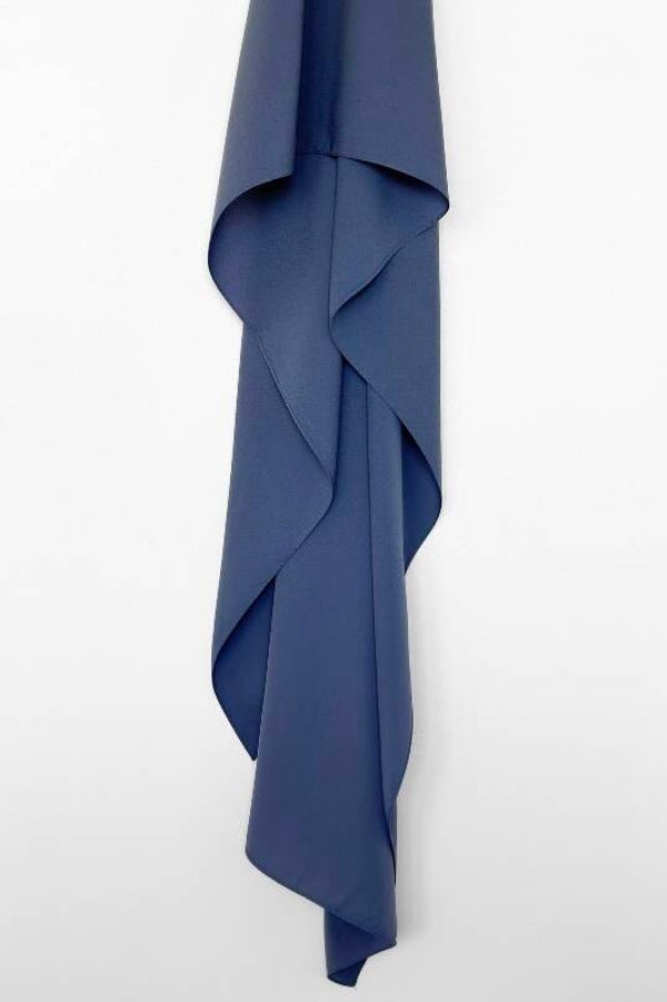 Hijab en Soie de Médine - Bleu Jean's -