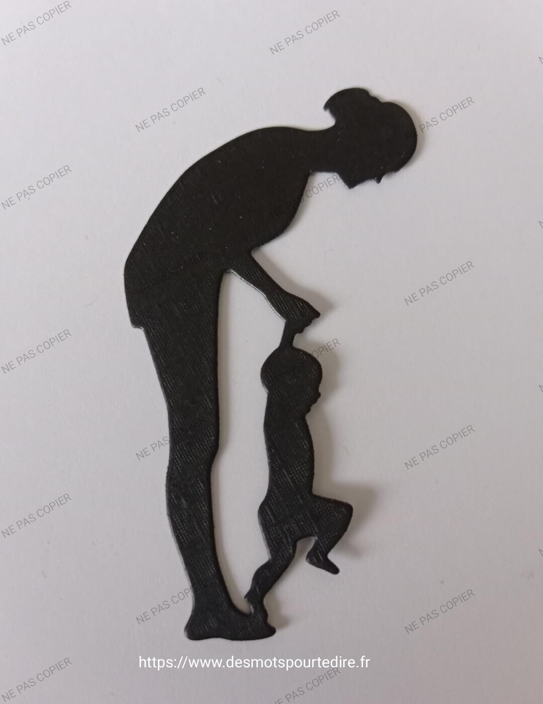 Découpe Embellissement "Premiers Pas" (Réf. E50)