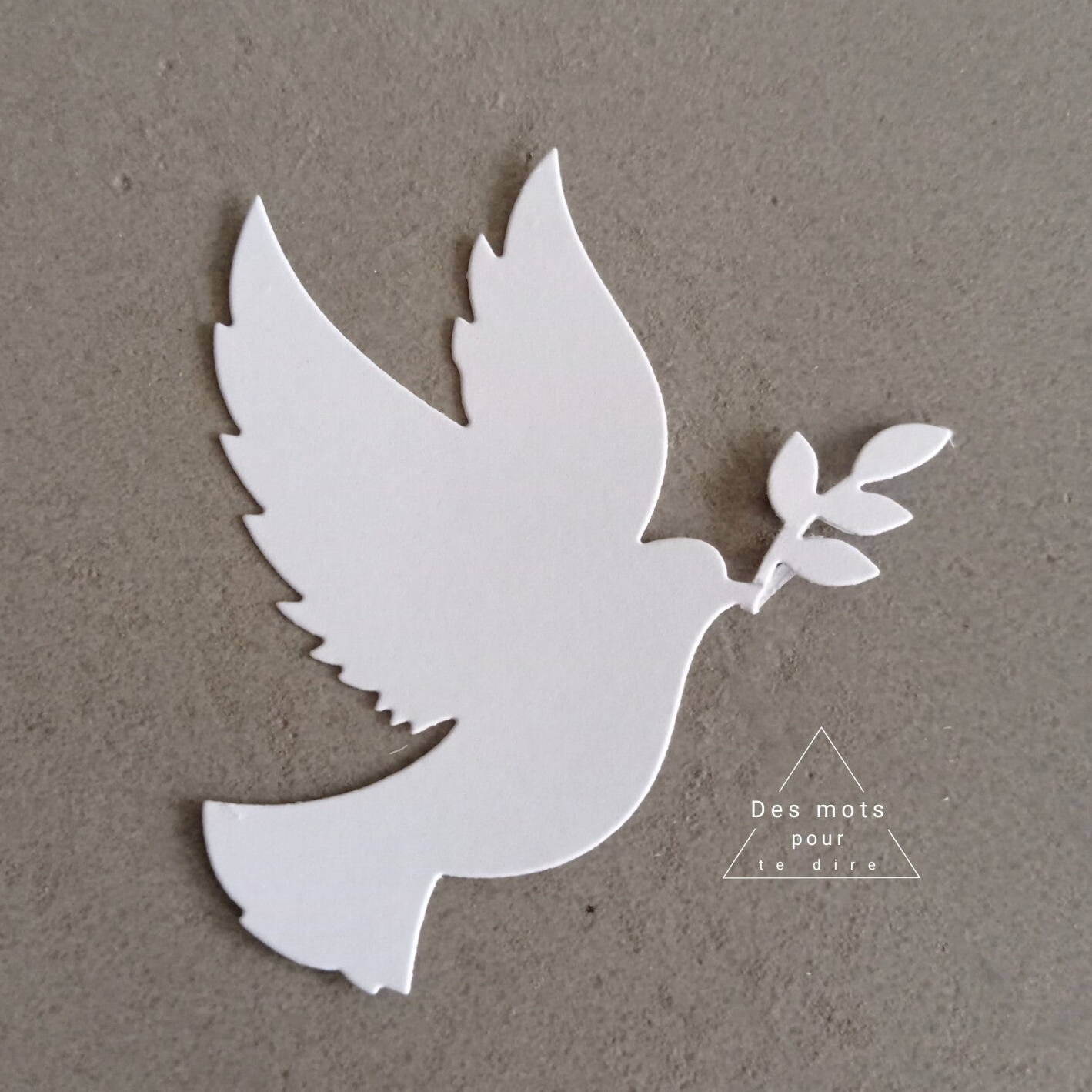 Découpe "Colombe" (Réf. AN25)