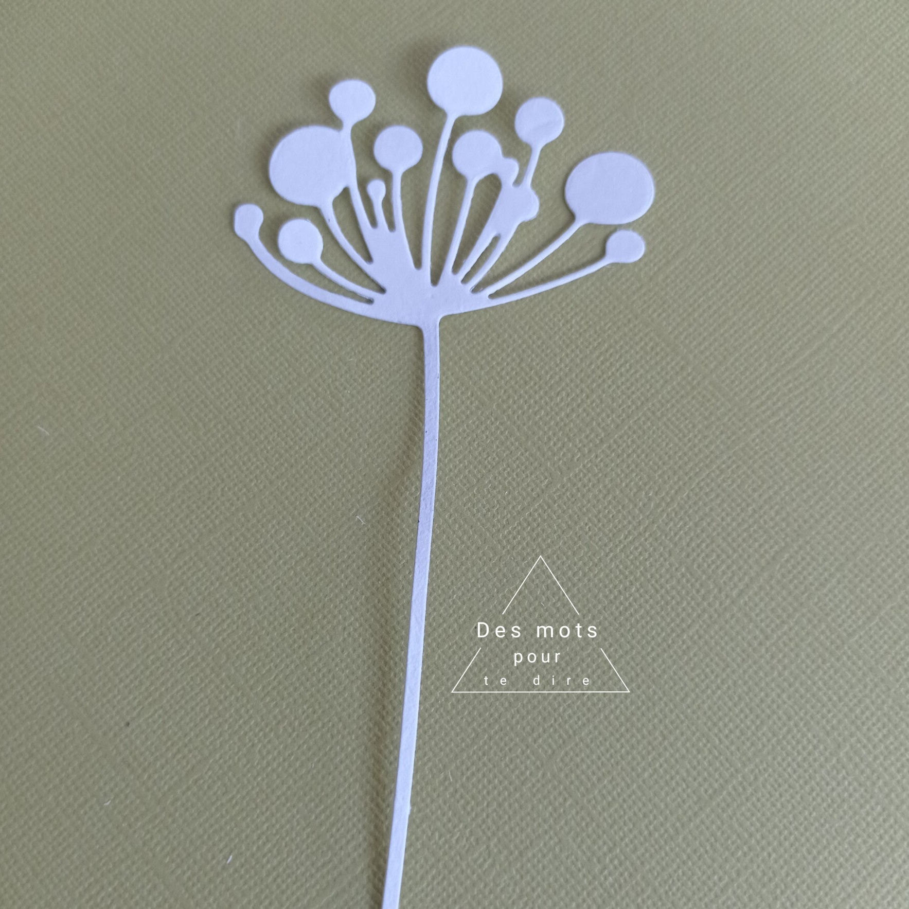 Découpe fleur de pissenlit - FL14 -